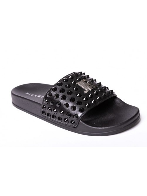 JOHN RICHMOND 14065 A NERO CALF PASHA MADE IN ITALY