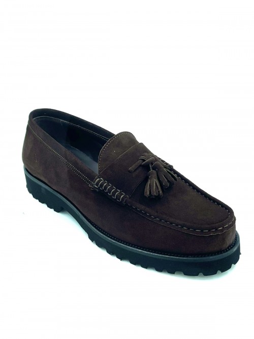G.PAPADOGAMVROS N63 CAMOSCIO T.MORO MADE IN ITALY
