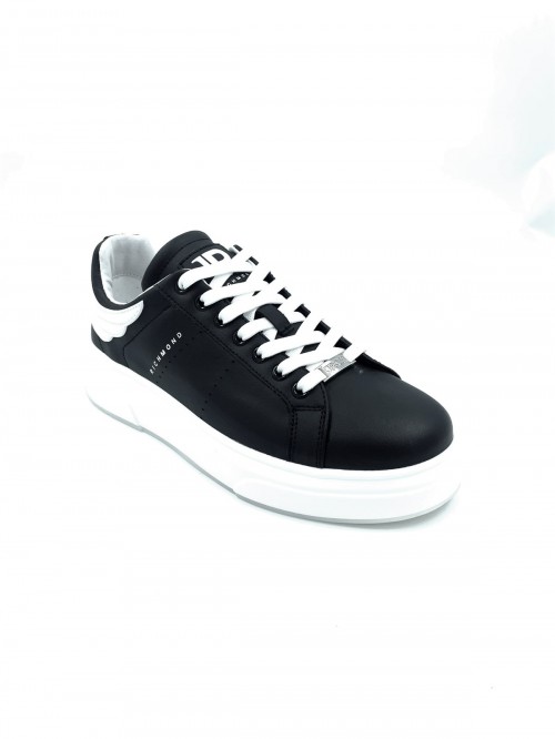 JOHN RICHMOND 18130/CP B LEATHER MADE IN ITALY