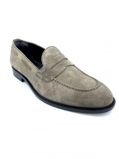 G.PAPADOGAMVROS P09 CAMOSCIO TORTORA MADE IN ITALY