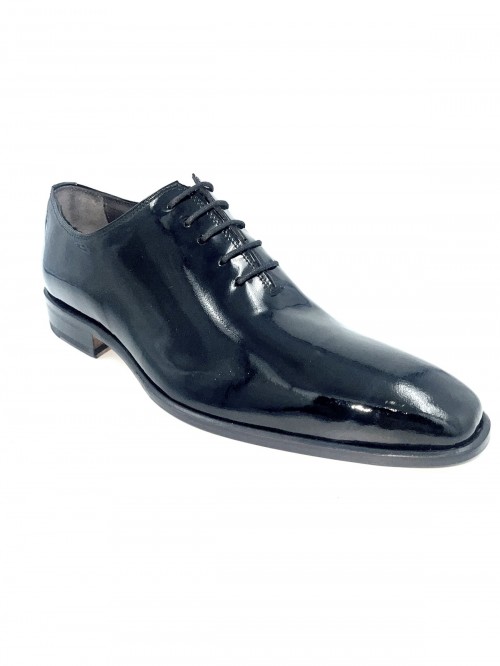 G.PAPADOGAMVROS P31 VERNICE NERO MADE IN ITALY