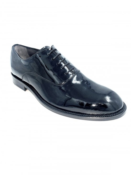 G.PAPADOGAMVROS P31 VERNICE NERO MADE IN ITALY