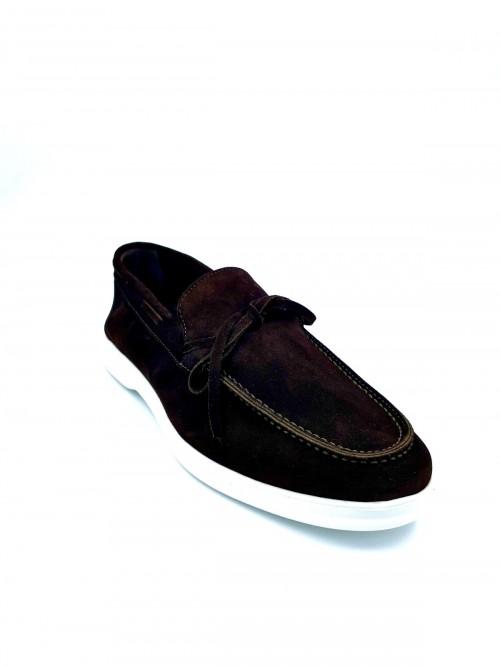 G.PAPADOGAMVROS S105 CAMOSCIO T.MORO MADE IN ITALY