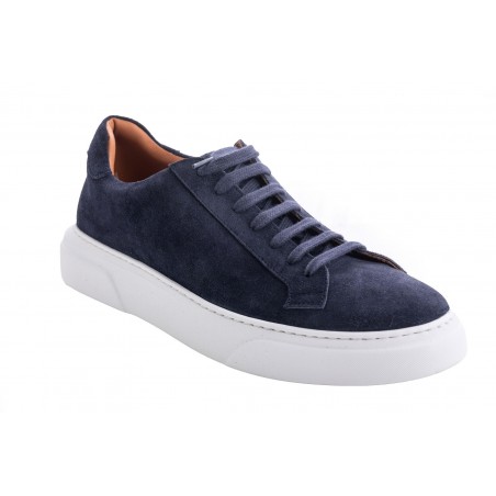 G105 CAMOSCIO BLU SNEAKERS