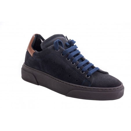 G.Papadogamvros AZ52 RIP T. MORO GOMMA CAM BLU sneakers MADE IN ITALY
