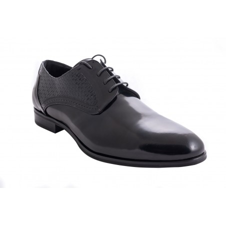 CARLO PIGNATELLI 36Z 8530 SPAZZOLATO-ST.VERN NERO MADE IN ITALY