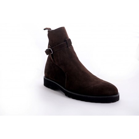 G.Papadogamvros G44 CAMOSCIO CACAO BOOTS MADE IN ITALY