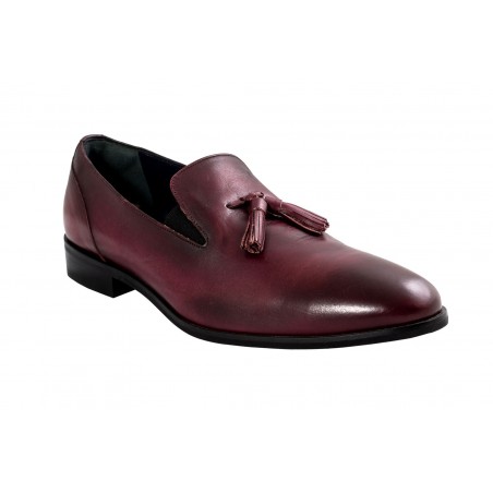 CARLO PIGNATELLI 38z 8478N VITELLO BORDEAUX MADE IN ITALY