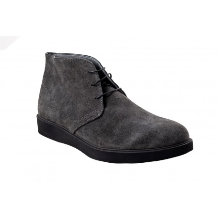 G.Papadogamvros 010 Camoscio Grigio Piombo MADE IN ITALY