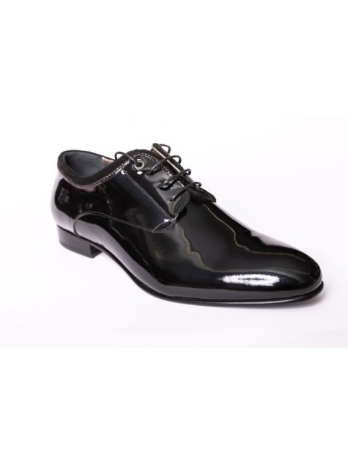 CARLO PIGNATELI38z 7169 RUGAN CAMOSCIO NERO MADE IN ITALY