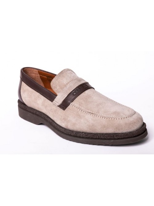 CERRRUTI 1881 CSSU00791M 100% CALF LEATER BEIGE