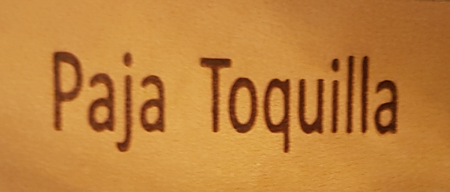 PAJA TOQUILLA