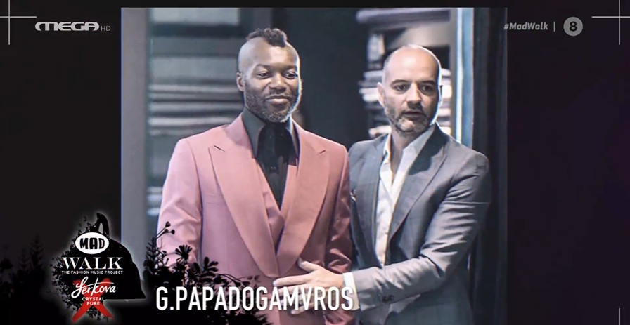 MadWalk 2020: Η Πέννυ Μπαλτατζή έχει «Golden Eye» για τις δημιουργίες του G.Papadogamvros
